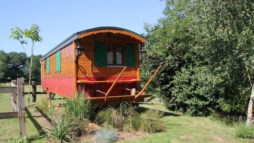 La roulotte de Belane - Gîte N°56G24838 – SURZUR – Morbihan Bretagne Sud