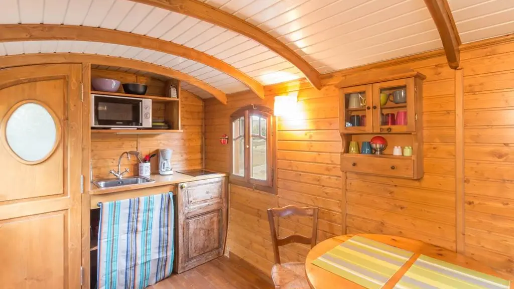 La roulotte de Belane - Gîte N°56G24838 – SURZUR – Morbihan Bretagne Sud