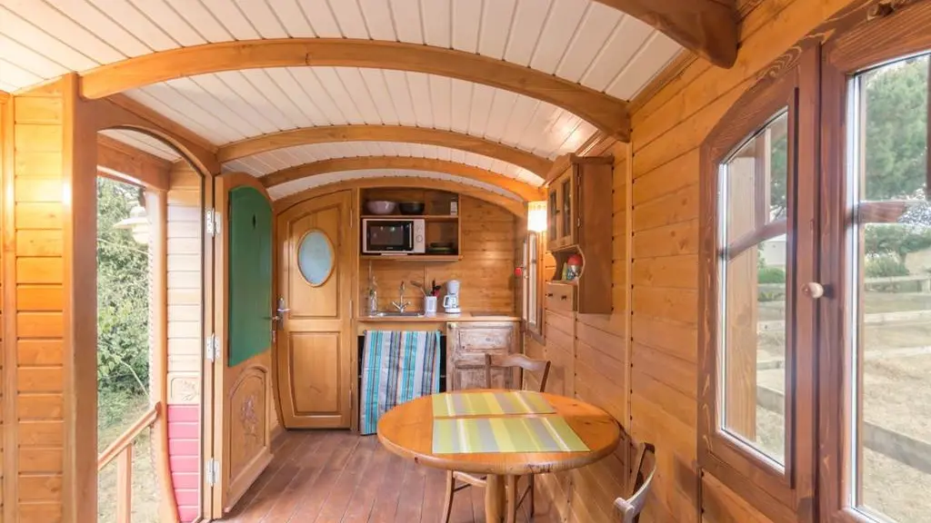 La roulotte de Belane - Gîte N°56G24838 – SURZUR – Morbihan Bretagne Sud