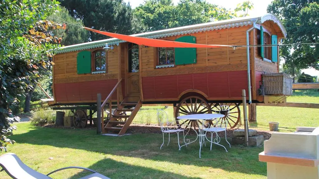 La roulotte de Belane - Gîte N°56G24838 – SURZUR – Morbihan Bretagne Sud