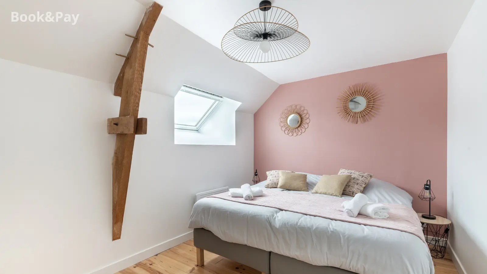 Gîte de la Brousse de Coganne_chambre_vue2