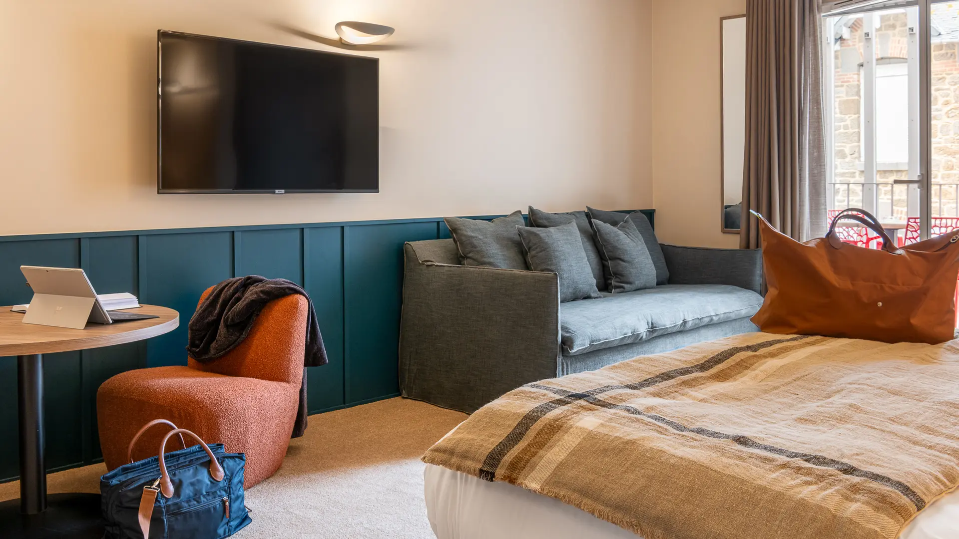 © Léya HALLEREAU. Hotel l'Adresse - Saint Malo