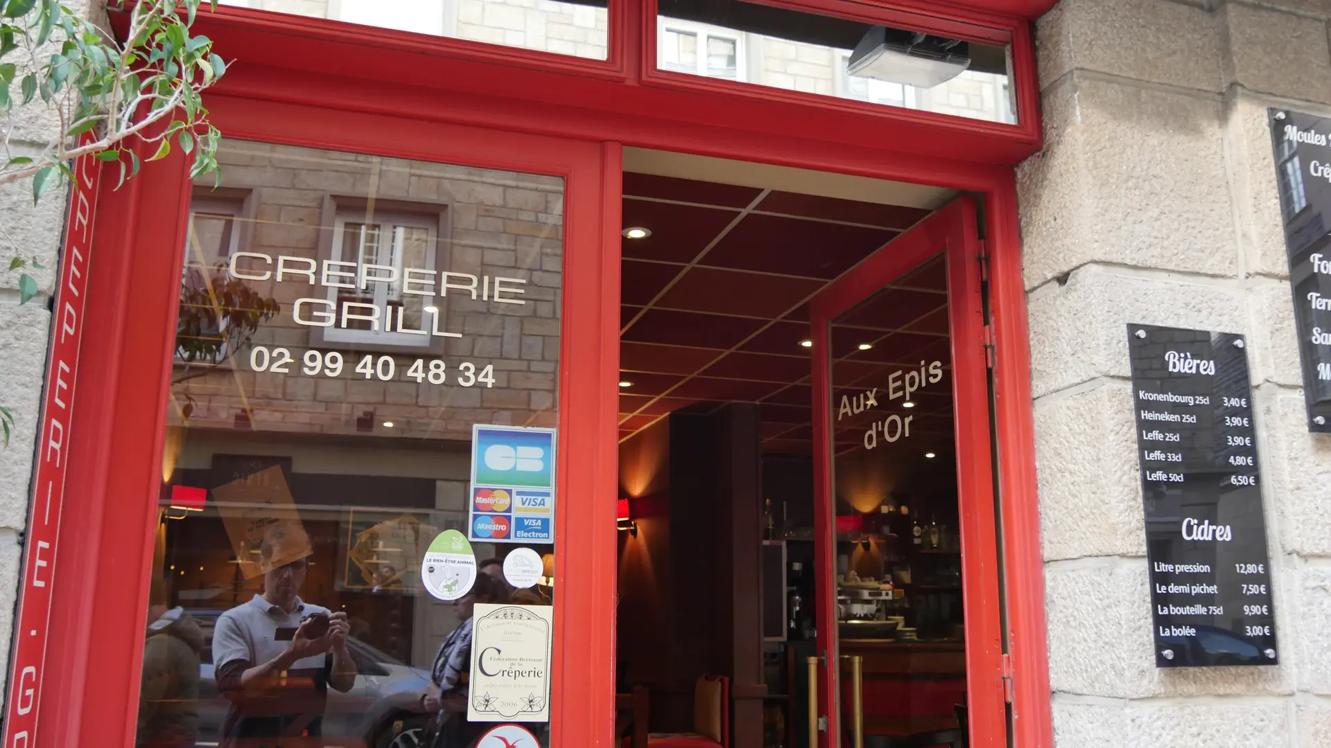 Restaurant- Aux épis d'Or-Saint-Malo