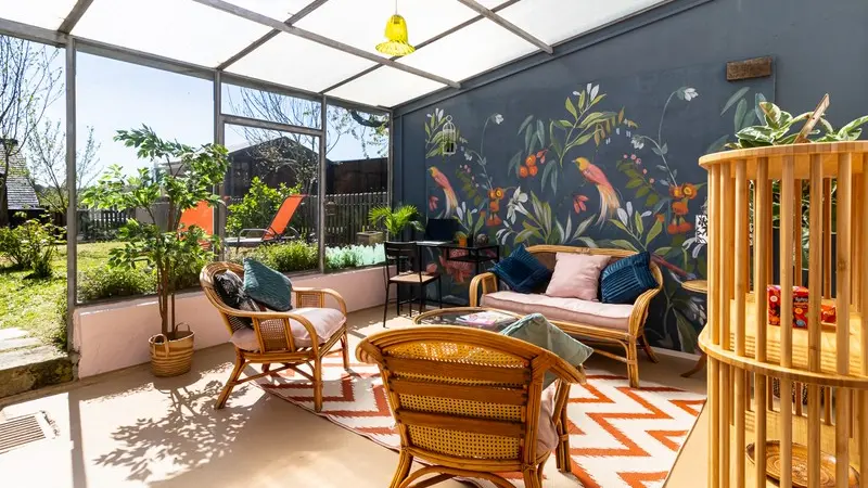 0 Verriere vue jardin