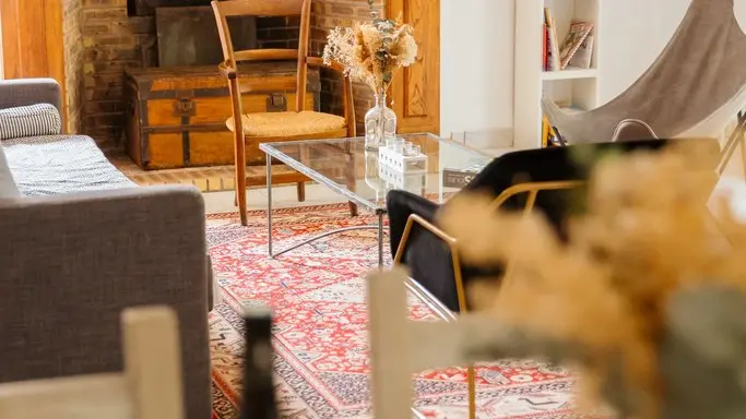 Séjour au coin du feu