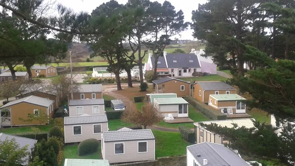 Camping vu d'en haut