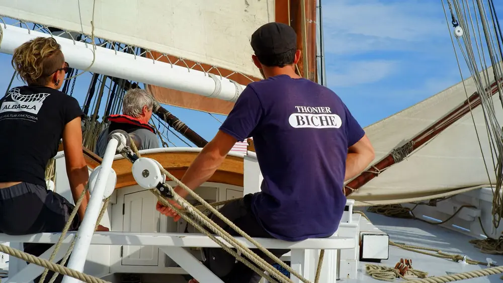 Le Biche, thonier dundee de Groix