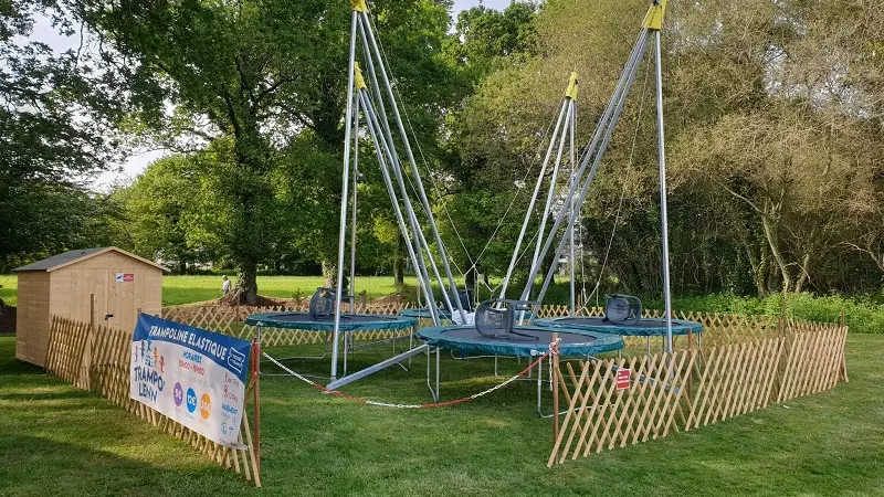 trampoline - lac au duc - taupont