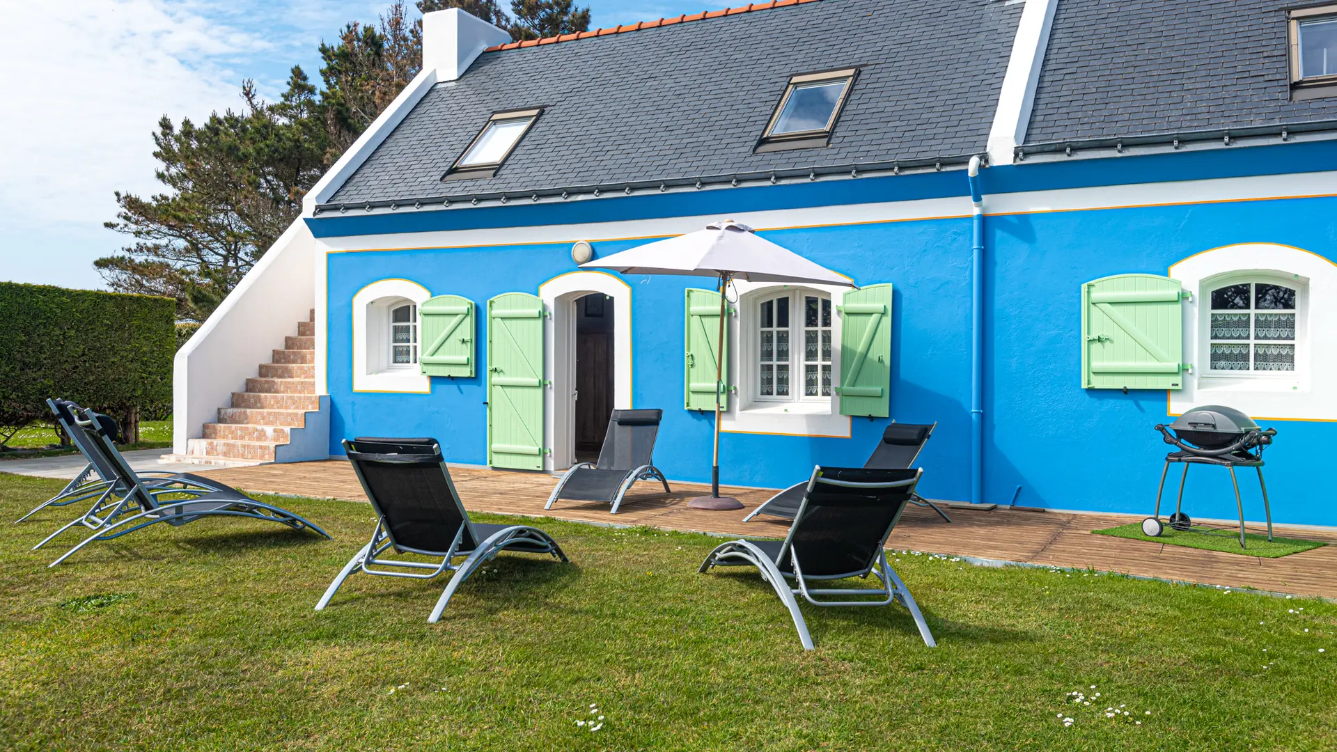 KERGAROEL-MAISON GAELLE-LOCATION SAISONNIERE-BANGOR-BELLEILE