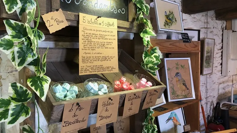 artisanat_boutique_maisondessources_Tréhorenteuc_DestinationBrocéliande