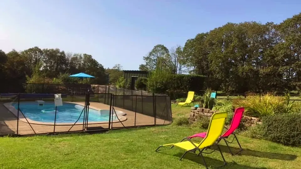view of pool close