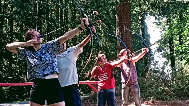 arc trap - broceli'arc aventure - Ploërmel - Néant-sur-Yvel - Brocéliande