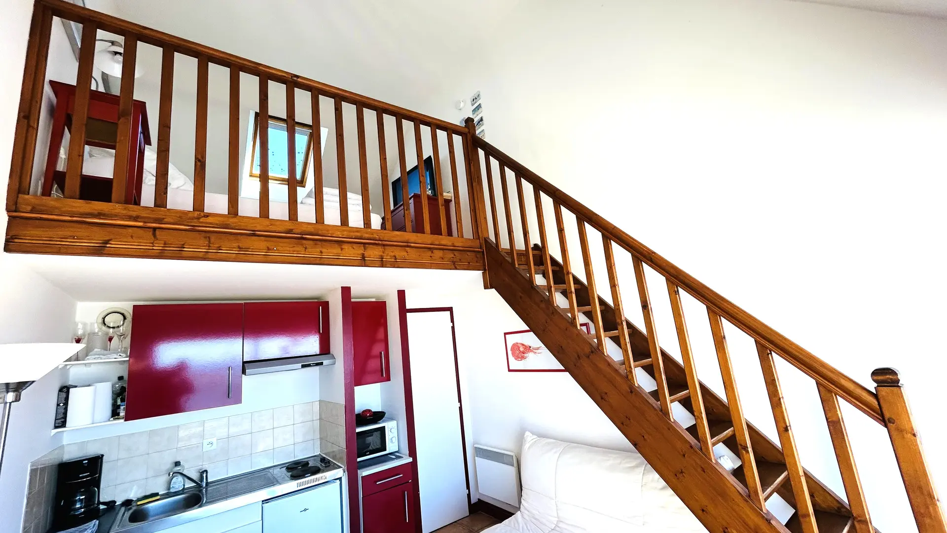 Accès chambre
