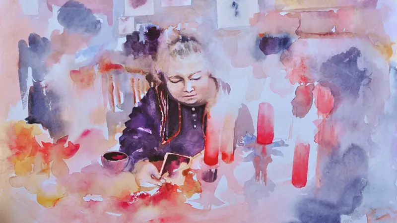 Artiste Peintre Marie-Clément Lebren