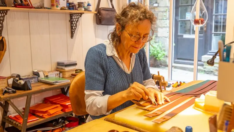 Atelier Mélisande - Artisans d'art - Cuir - Josselin - Morbihan - Bretagne