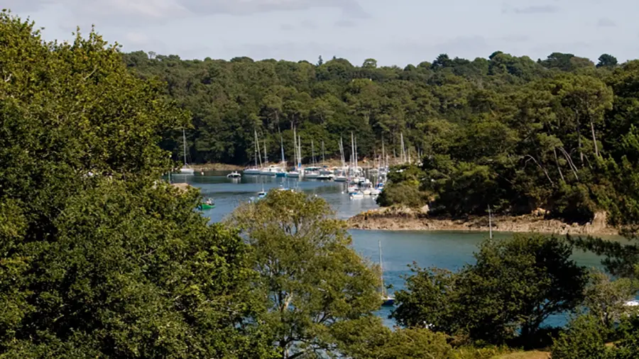 Le Bélon par le senstier côtier.