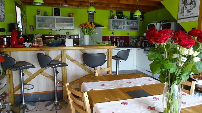 CH Ker Breizh - salle de séjour - Beignon - Destination Brocéliande