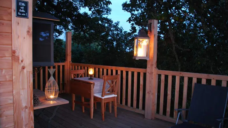 Cabanes perchées de la Bourousais