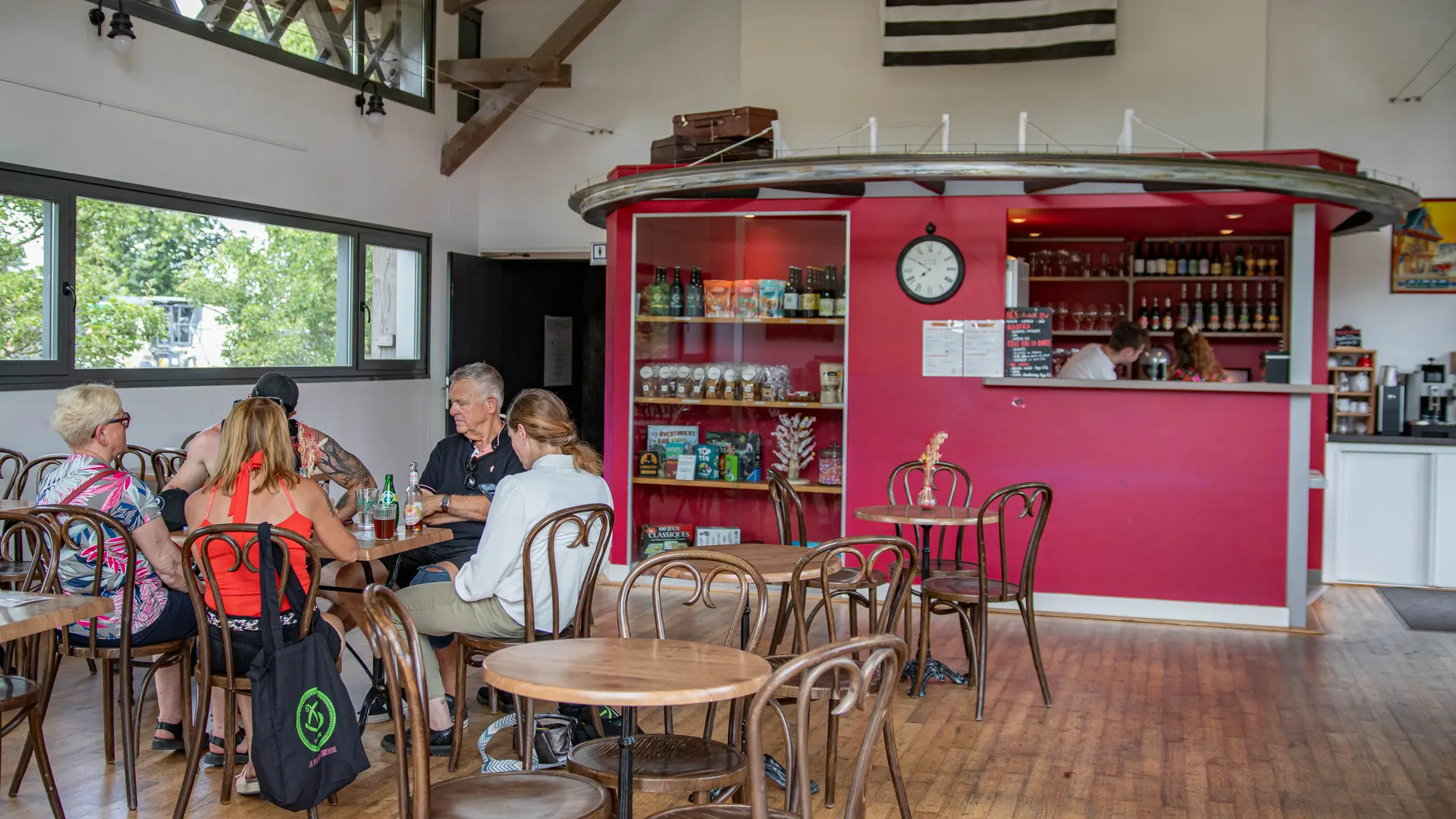 Café de la Gare vélo rail Médréac