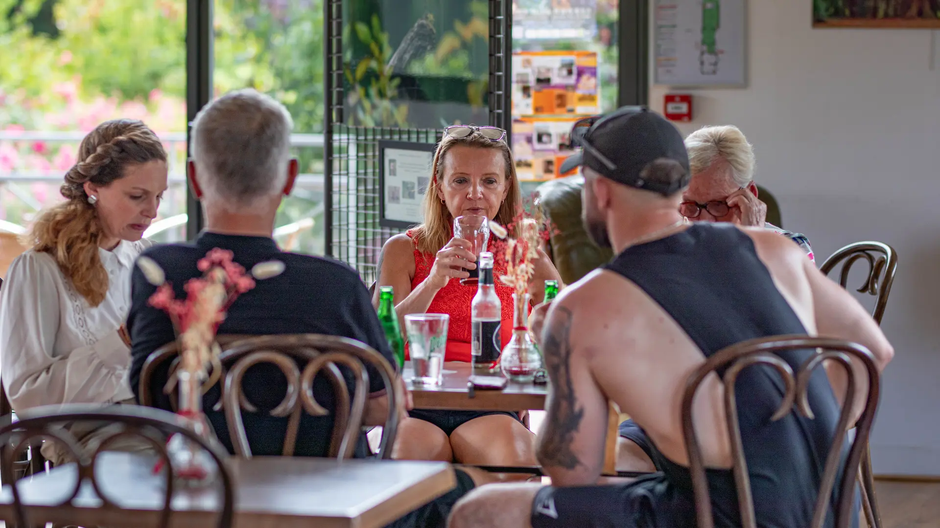 Café de la Gare vélo rail Médréac