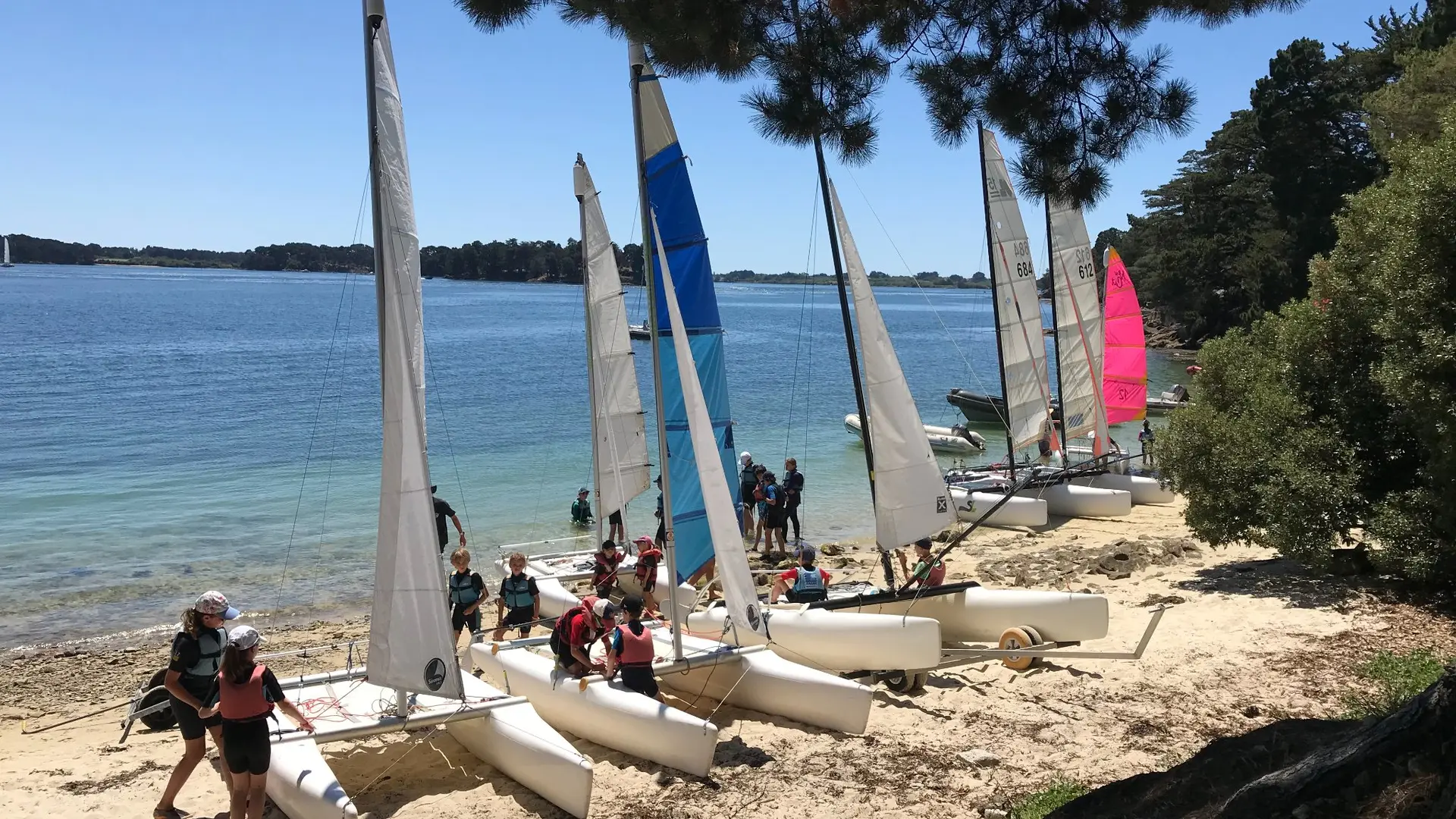 Catamaran sur Berder