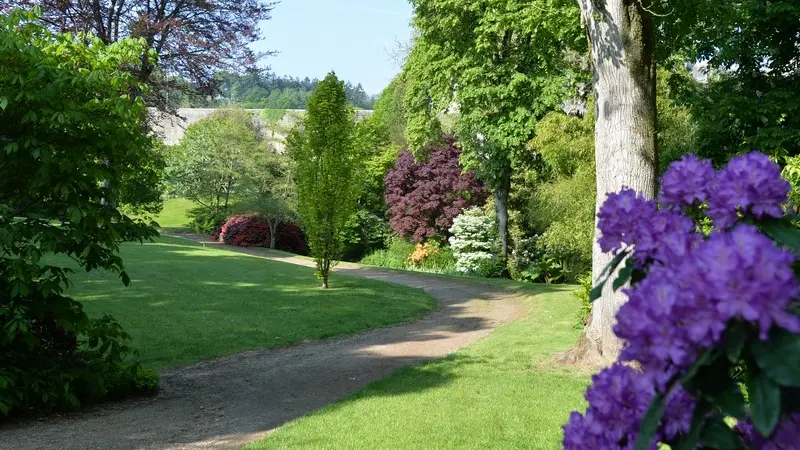 Jardins - Château de Josselin - Morbihan - Bretagne