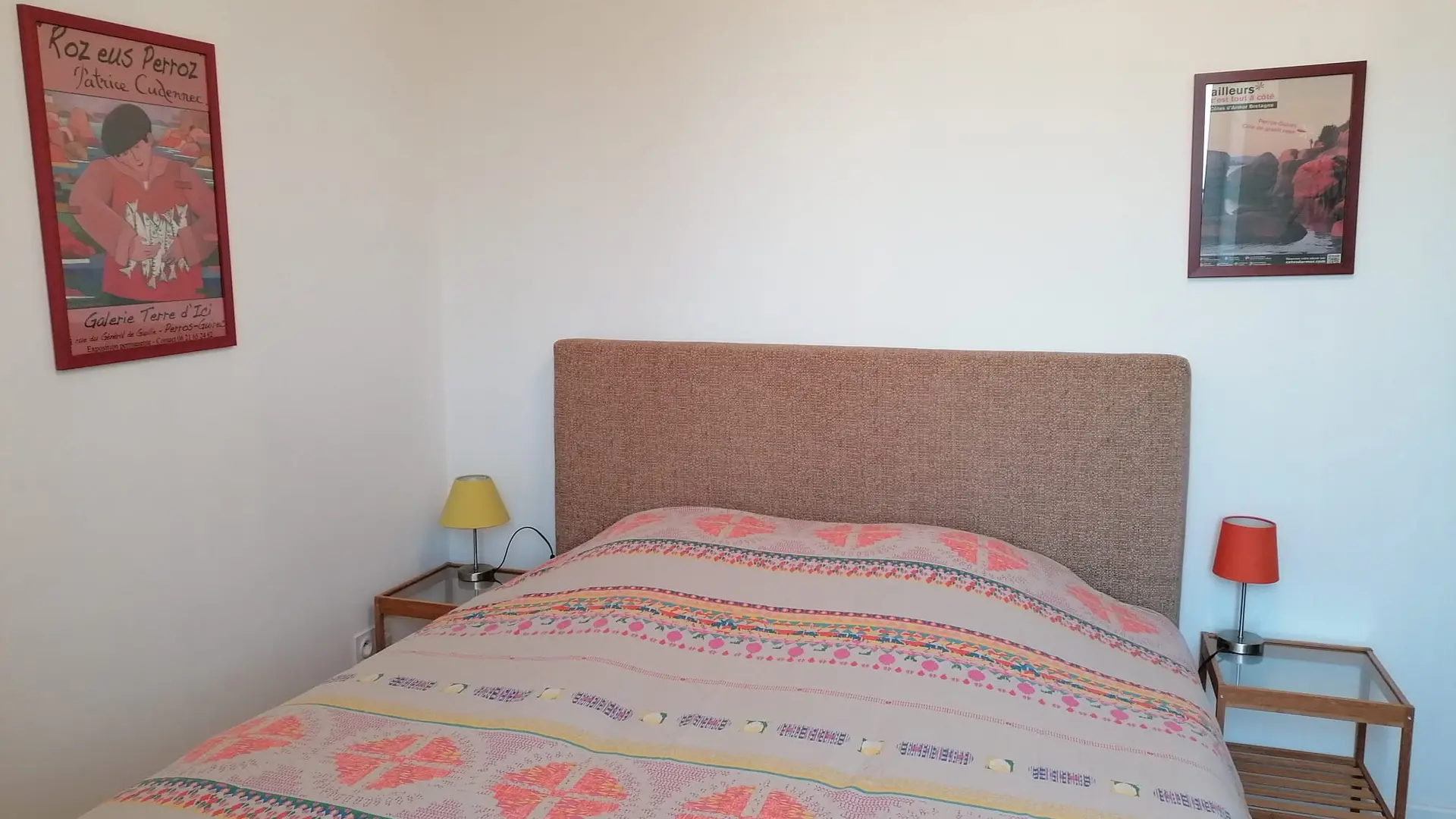 Chambre  grève rose