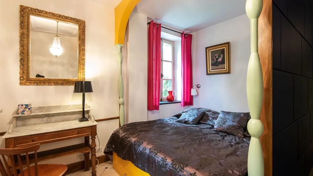Chambre appartement rez-de-jardin