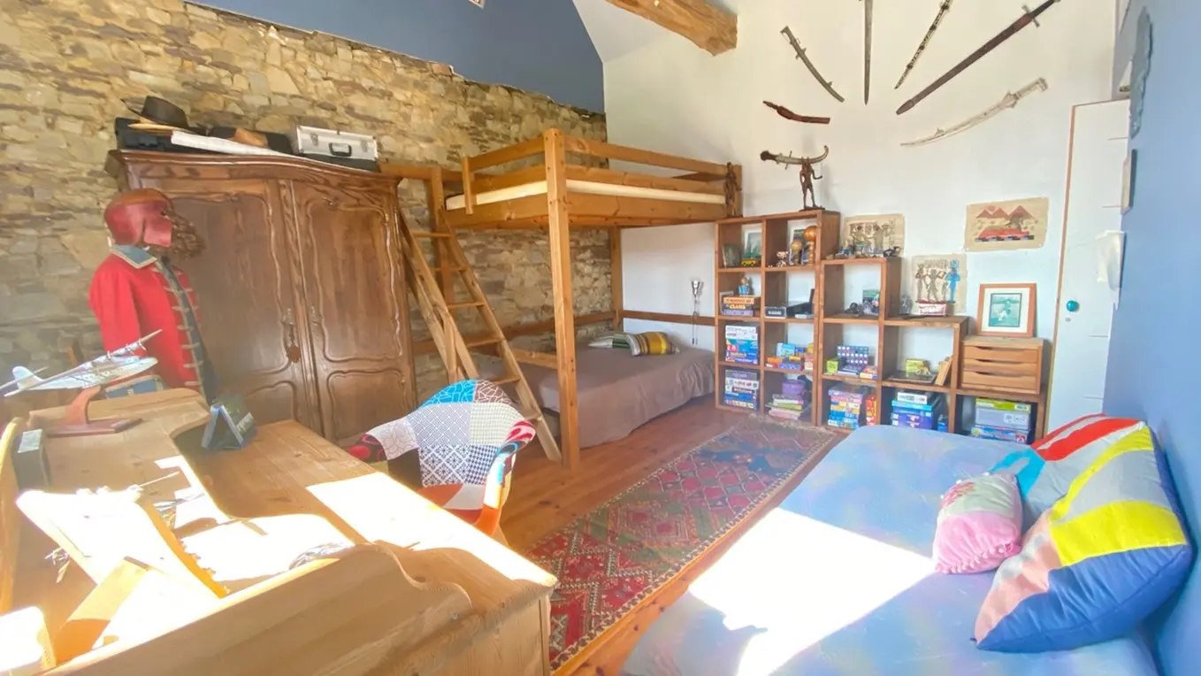 Chambre lits superposés