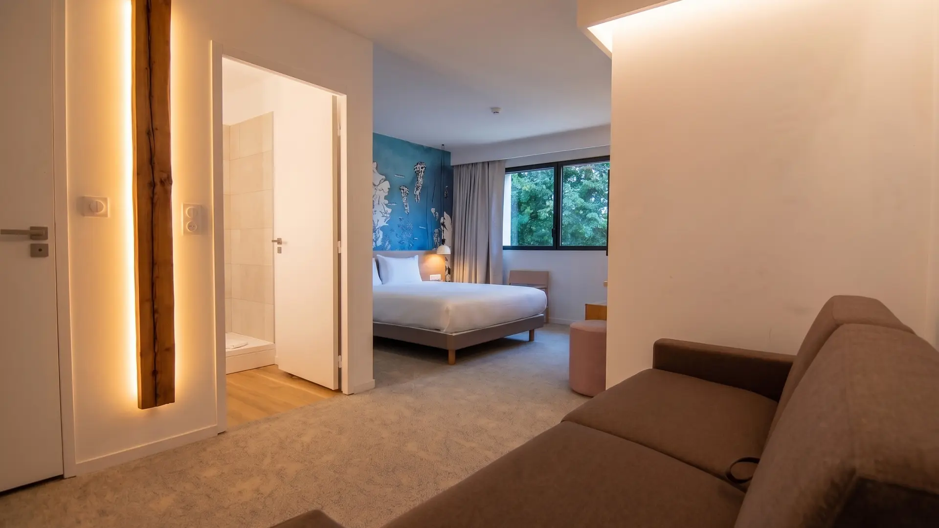 Chambre privilège famille hôtel Kyriad Lannion Perros-Guirec