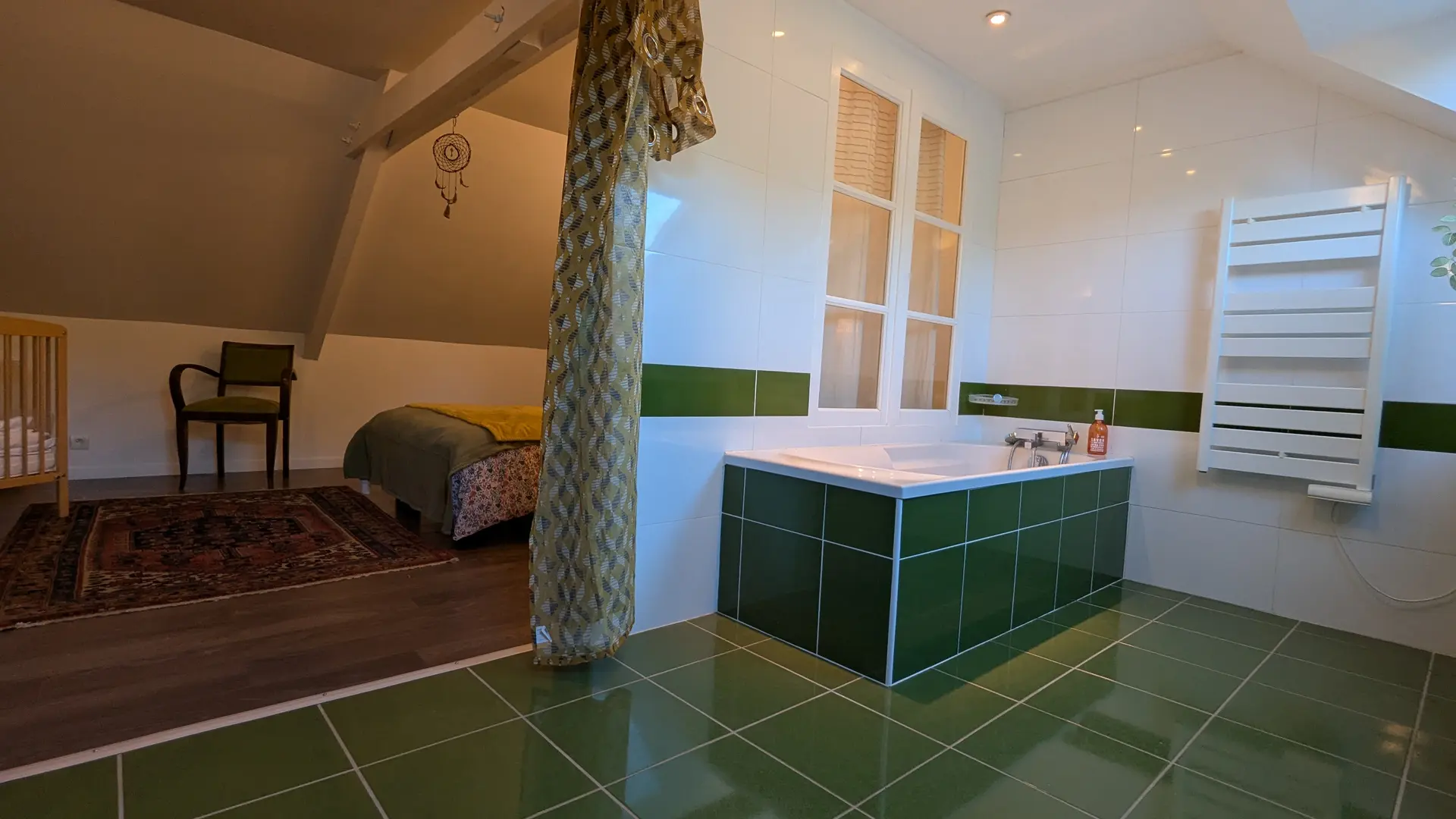 Chambre salle de bain