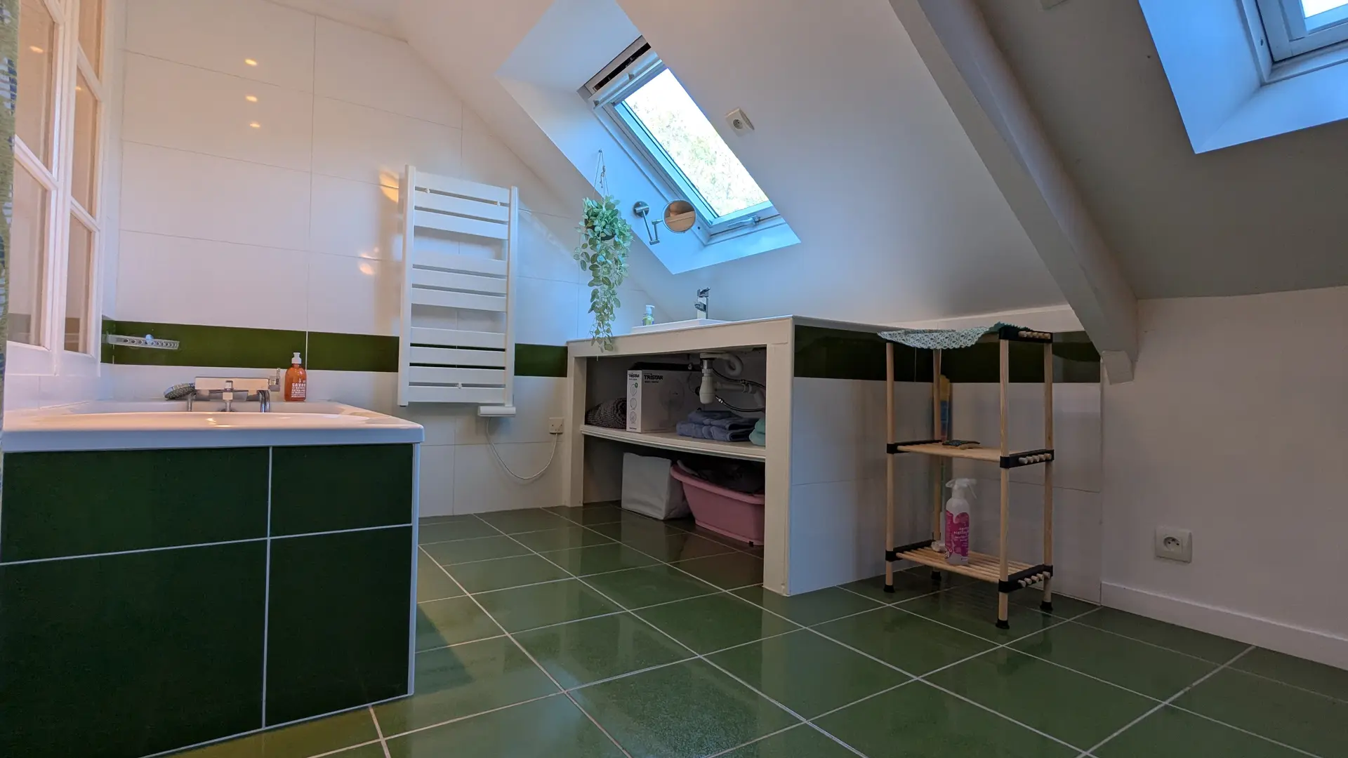 Chambre salle de bain