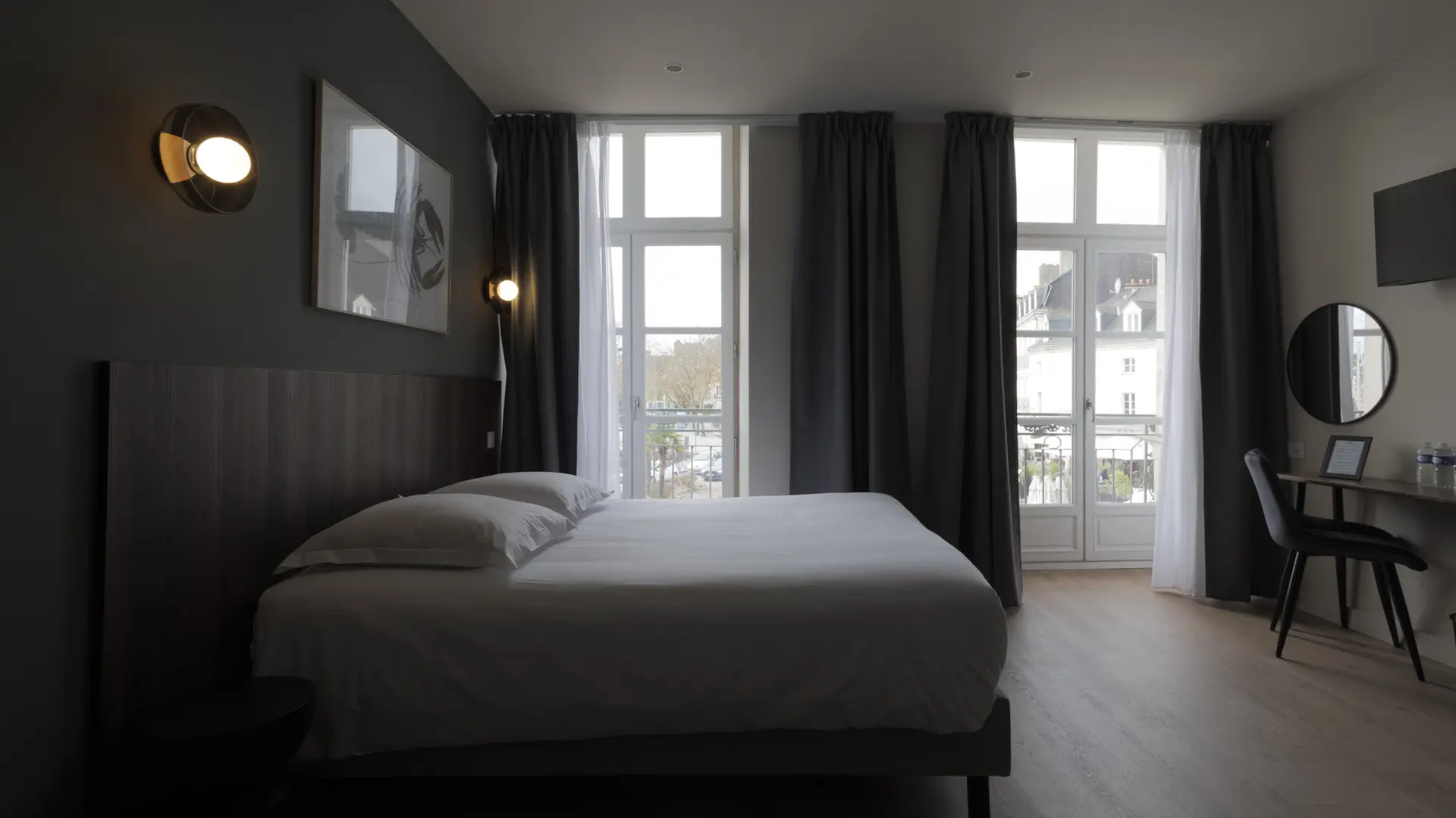 Chambre vue port