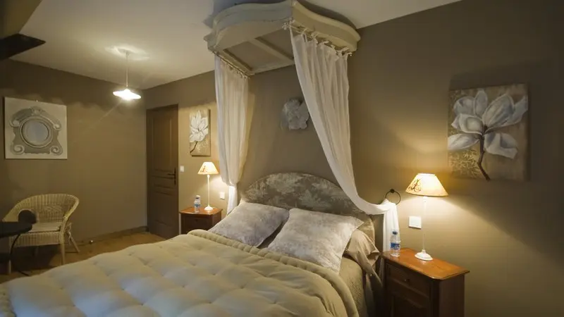 Chambres de charme le Moulin de la Béraudaie, chambre Merlin