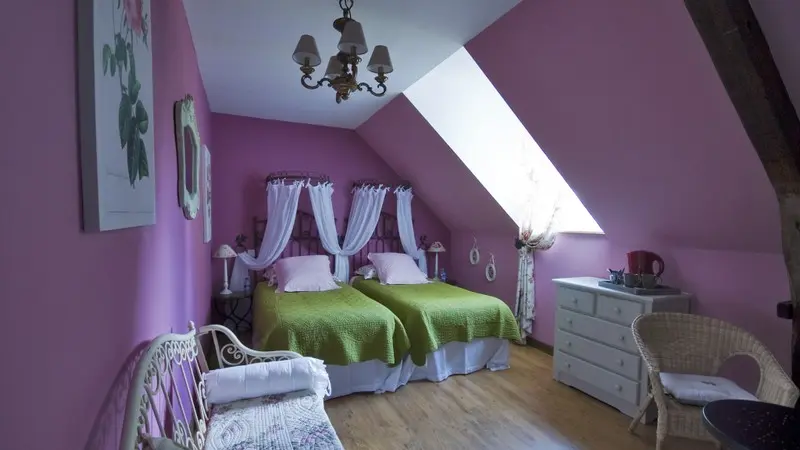 Chambres de charme le Moulin de la Béraudaie, chambre Morgane