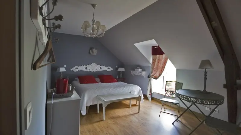 Chambres de charme le Moulin de la Béraudaie, chambre Guenièvre