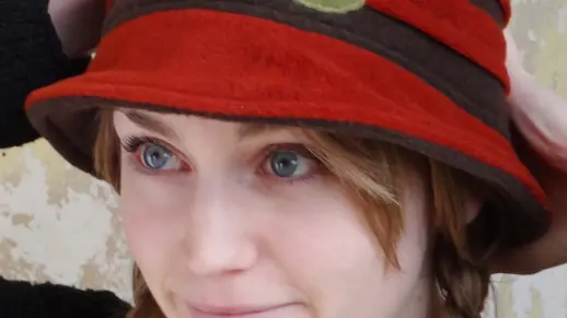 Chapeau bulle choco et brique