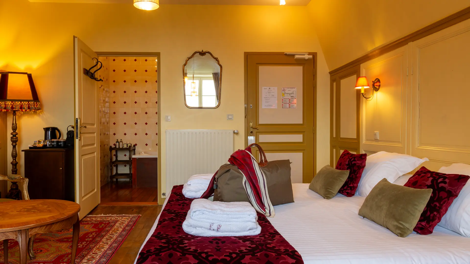 Chambre privilège Château du Colombier