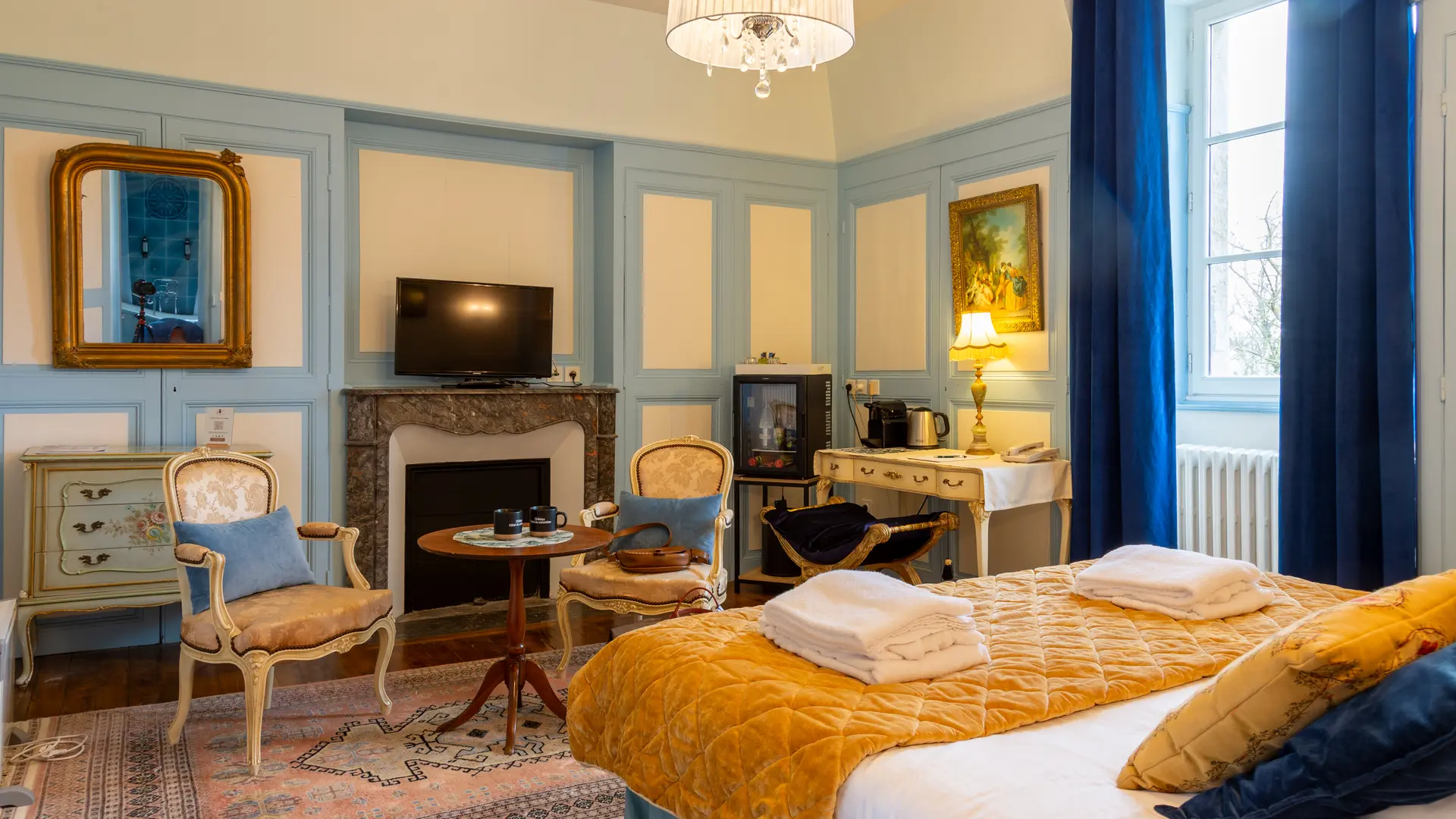 Chambre supérieure Château du Colombier