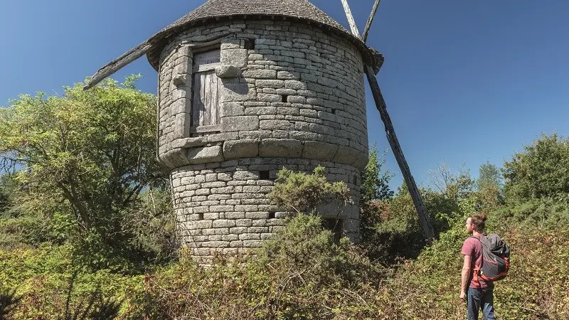 Moulin à vent - Cruguel - Morbihan - Bretagne