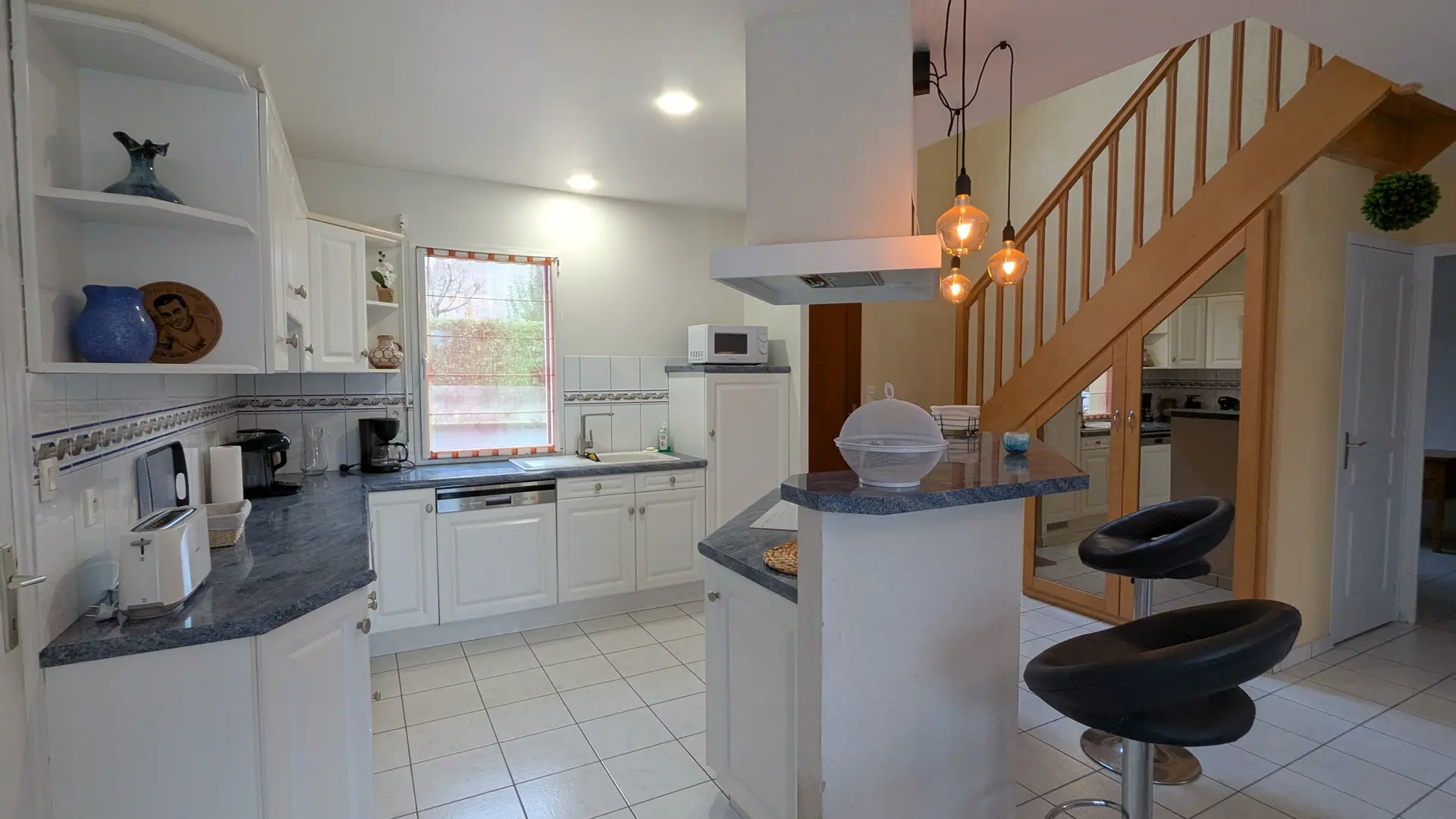 Cuisine salle a manger Gite Coté Parc