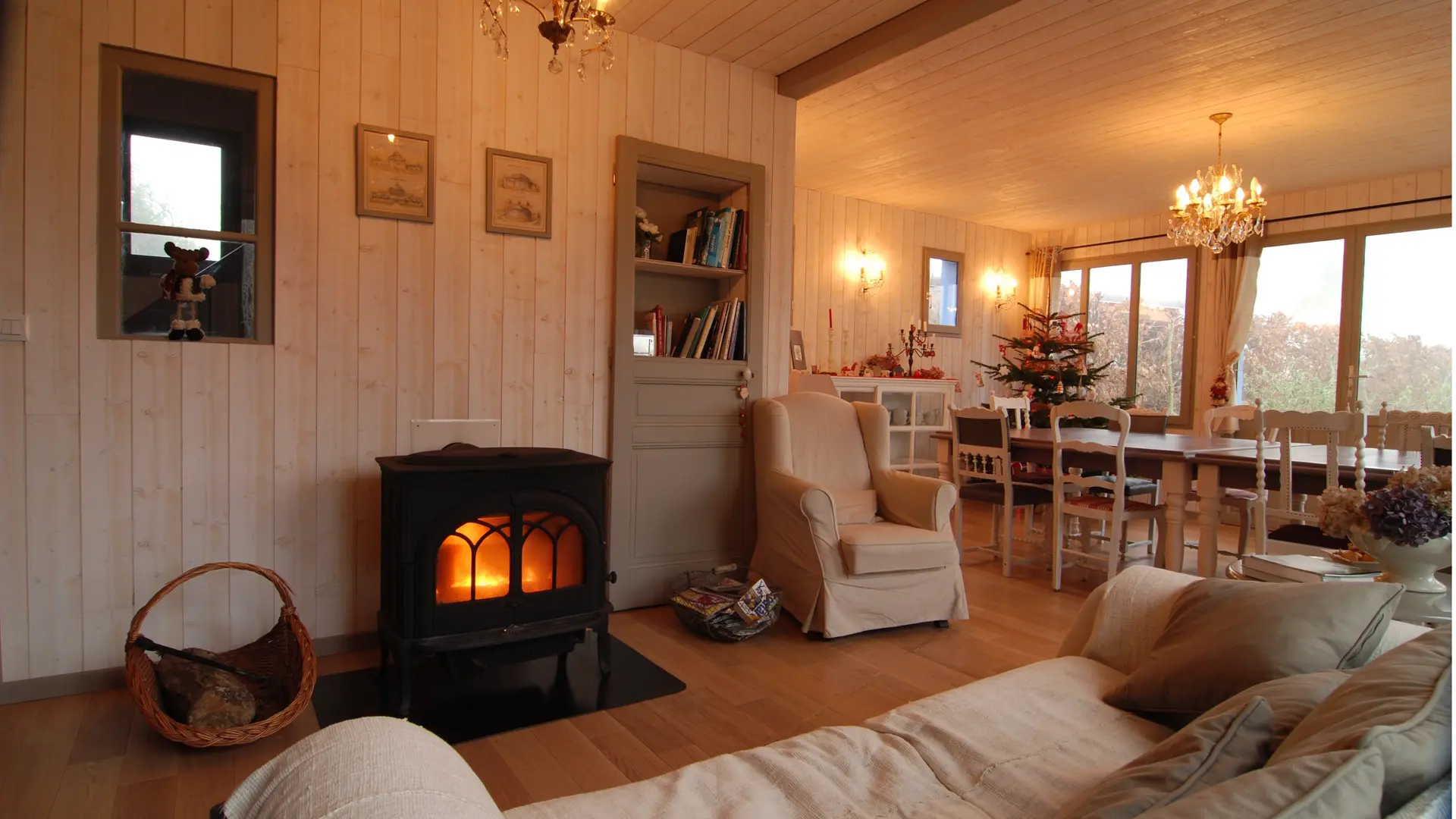 Chambres d'hôtes - Salon - Baguer Pican