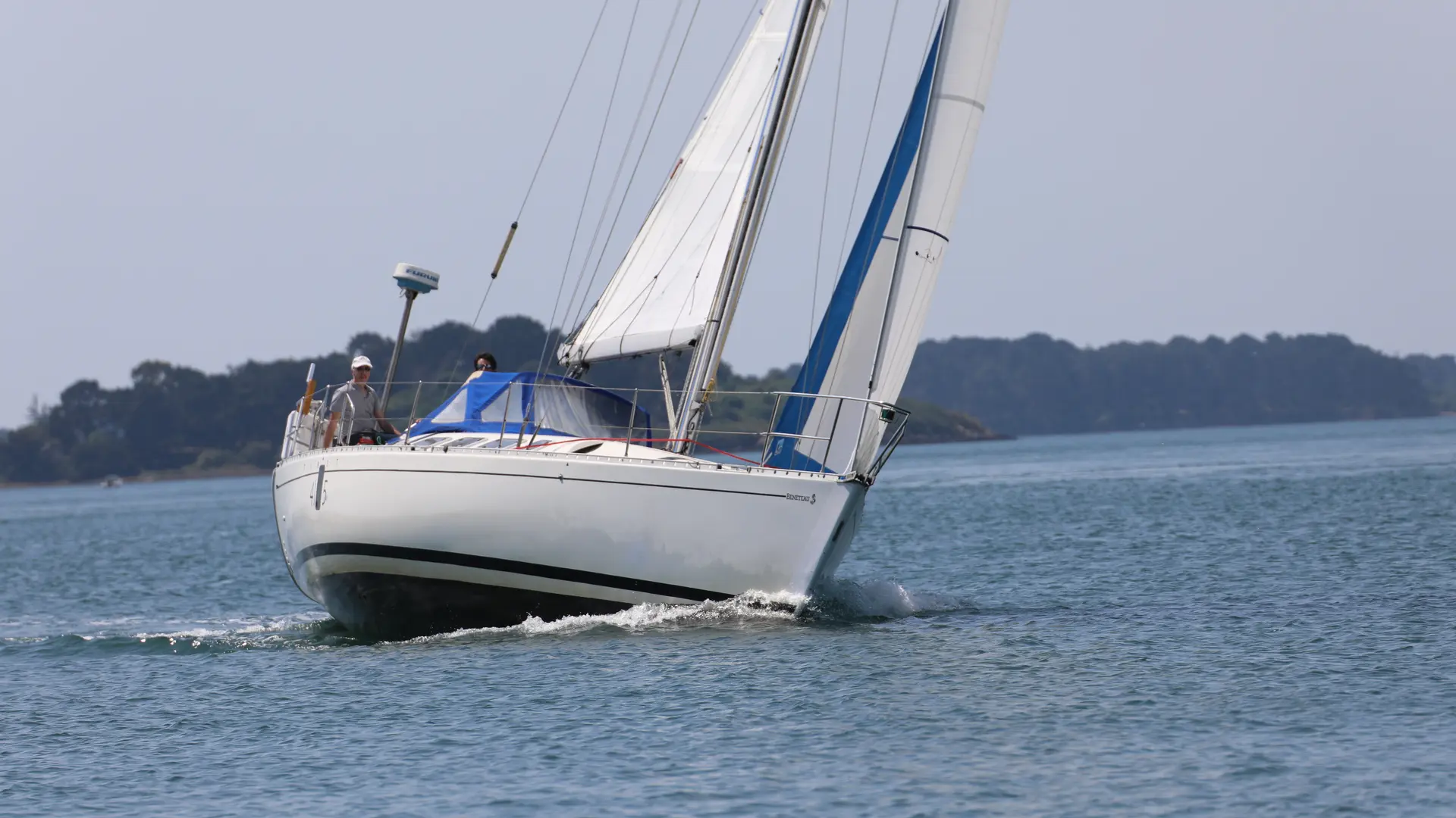 En navigation dans le Golfe du Morbihan