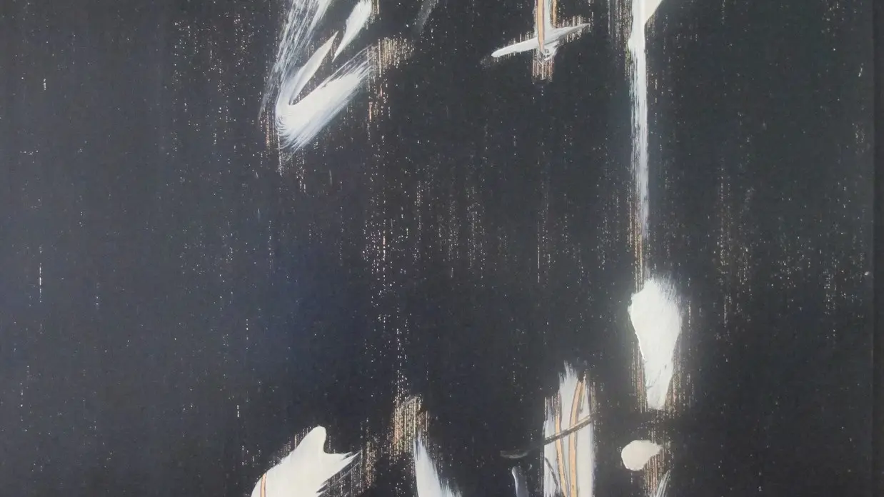 GALERIE DANIEL BESSEICHE DINARD Jean DEGOTTEX - Inflores - 106cm x 80cm (1957) huile