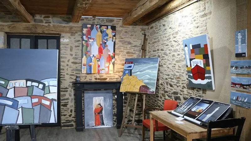 Galerie Atelier Luka - Port de la Houle - Cancale - Peintures