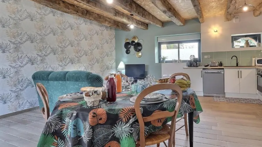 Gîte Entre Terre et Mer - Pièce de vie