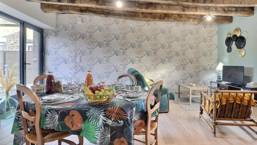 Gîte Entre Terre et Mer - Pièce de vie 2