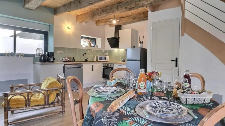 Gîte Entre Terre et Mer - Pièce de vie 3