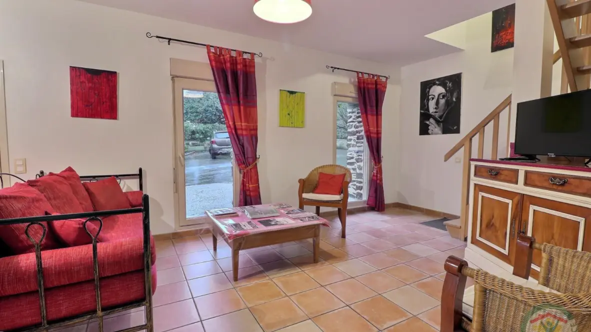 Gîte La Grange_salon_Gîtes de France 35