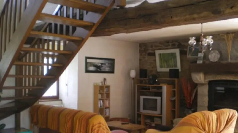 Gîte Pellerin Pleucadeuc salon - Morbihan - Bretagne